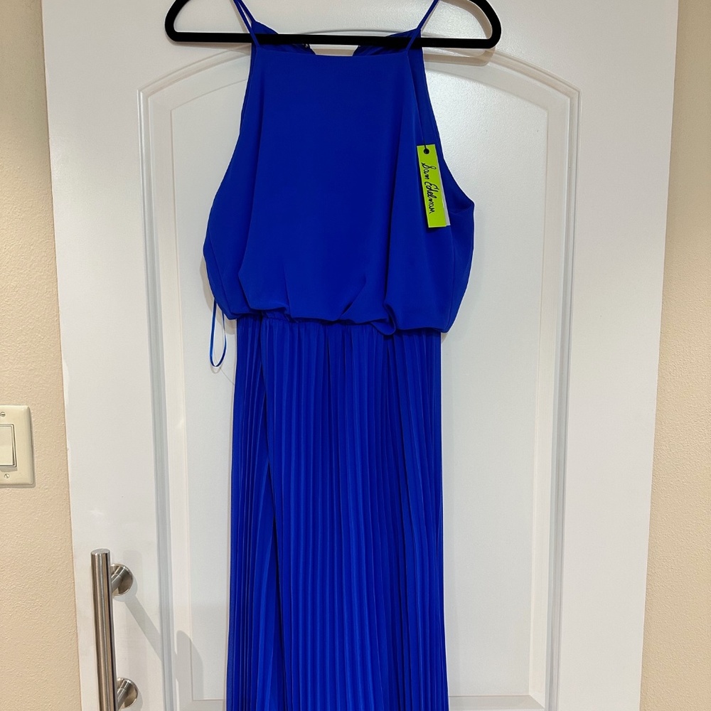 NWT Sam Edelman Blouson Pleated Dress